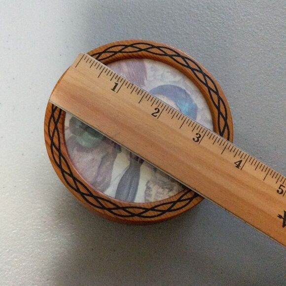 Vintage Hummel round wind up Music box Swiss Movement Kleine Nacht Mozart - Picture 4 of 8